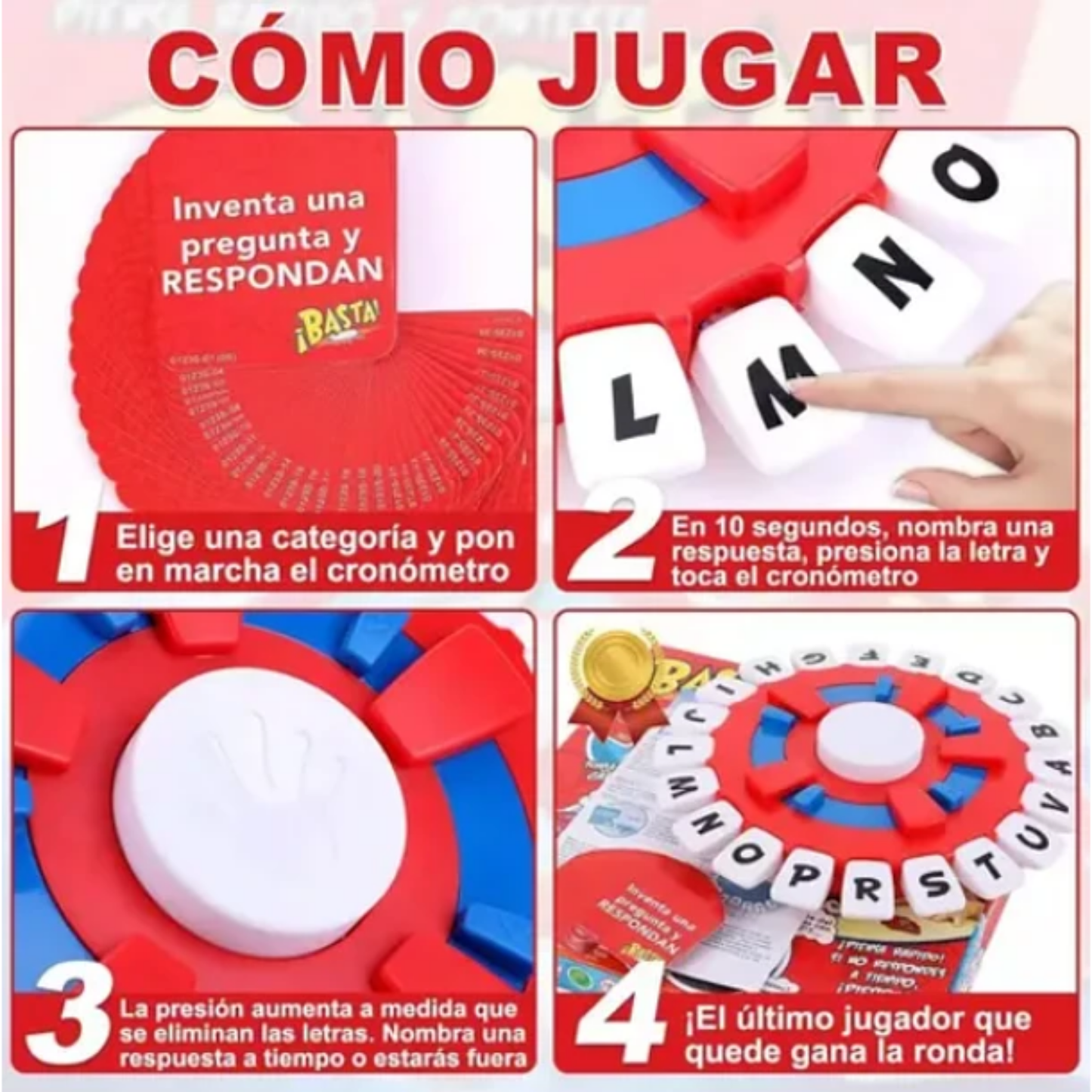 Juego de Mesa "Basta" Electrónico